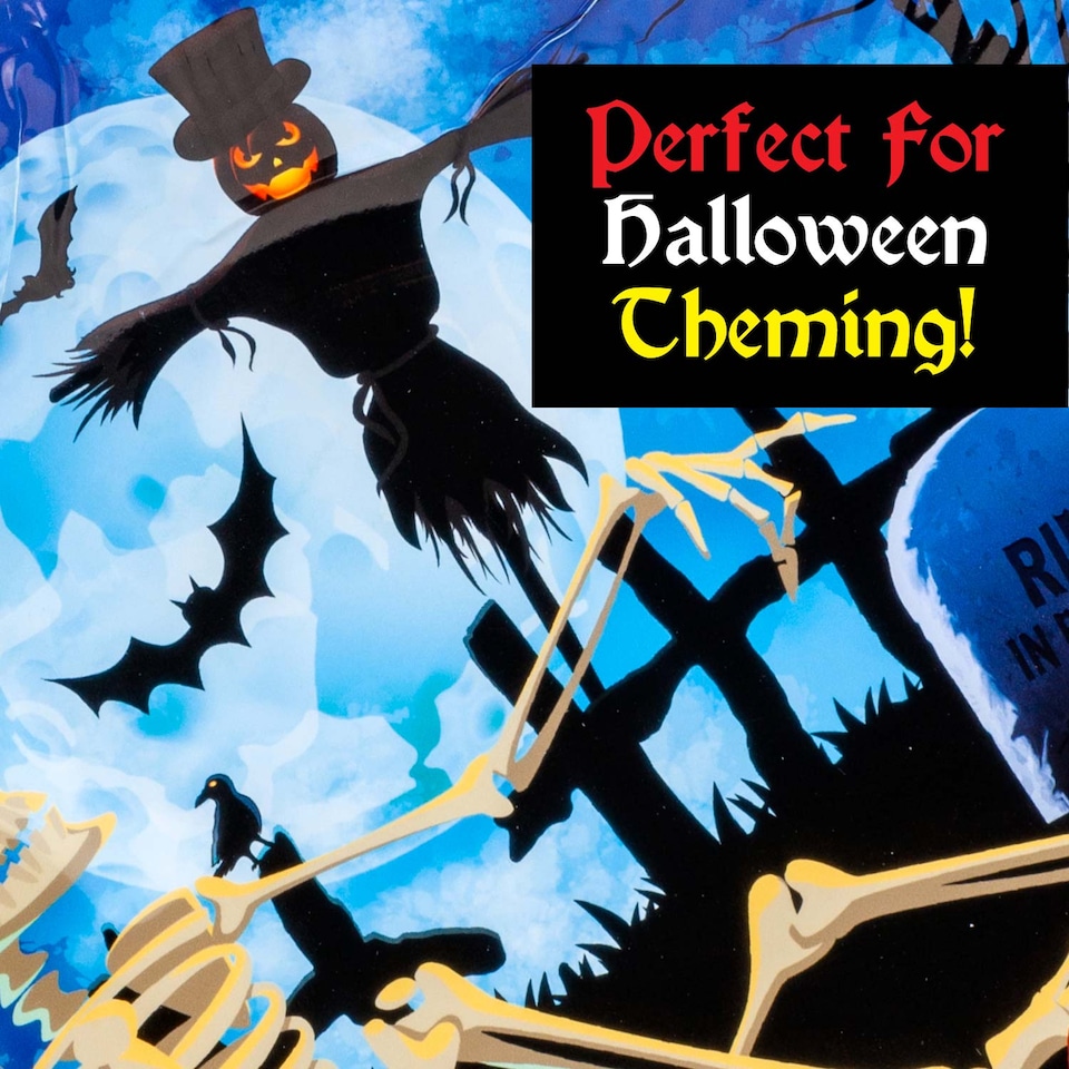 image 1 of PMS Halloween Napkins - Spooky 3-Ply Novelty Serviettes, Pack of 15