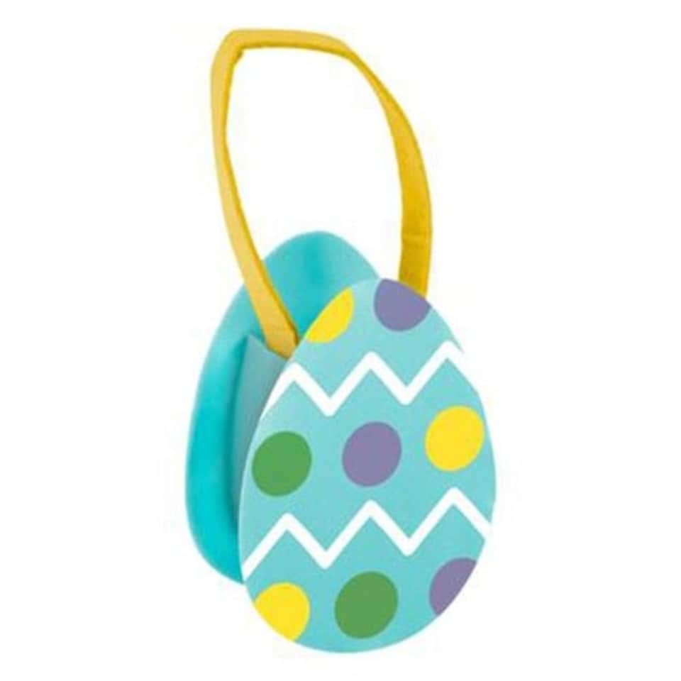 Vibrant Easter Egg Felt Treat Bag 26cm