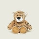 image 2 of Warmies Large Microwaveable Tiger Plush , Brown, Soothing Lavender Scented Soft .