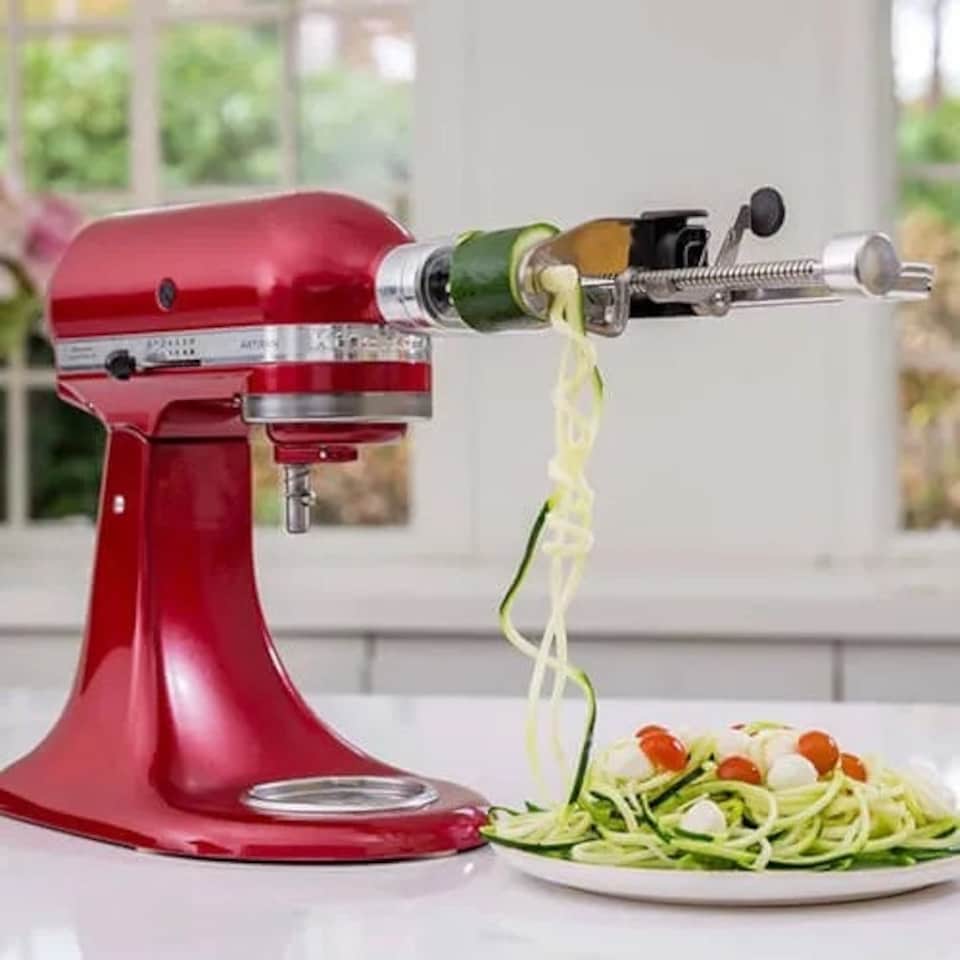 image 1 of KitchenAid Spiralizer With Peel, Core and Slice