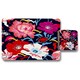 image 1 of Bright Flowers on Dark Background (Placemat & Coaster Set)