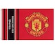 image 2 of Manchester United FC Wordmark Stripes Flag - Red - 5 x 3ft