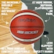 image 2 of Molten BG3000 Basketball, Indoor/Outdoor, Synthetic Leather, Size 6, Orange/Ivory, Suitable For Boys age 12, 13, 14 and Girls age 14 & Adult