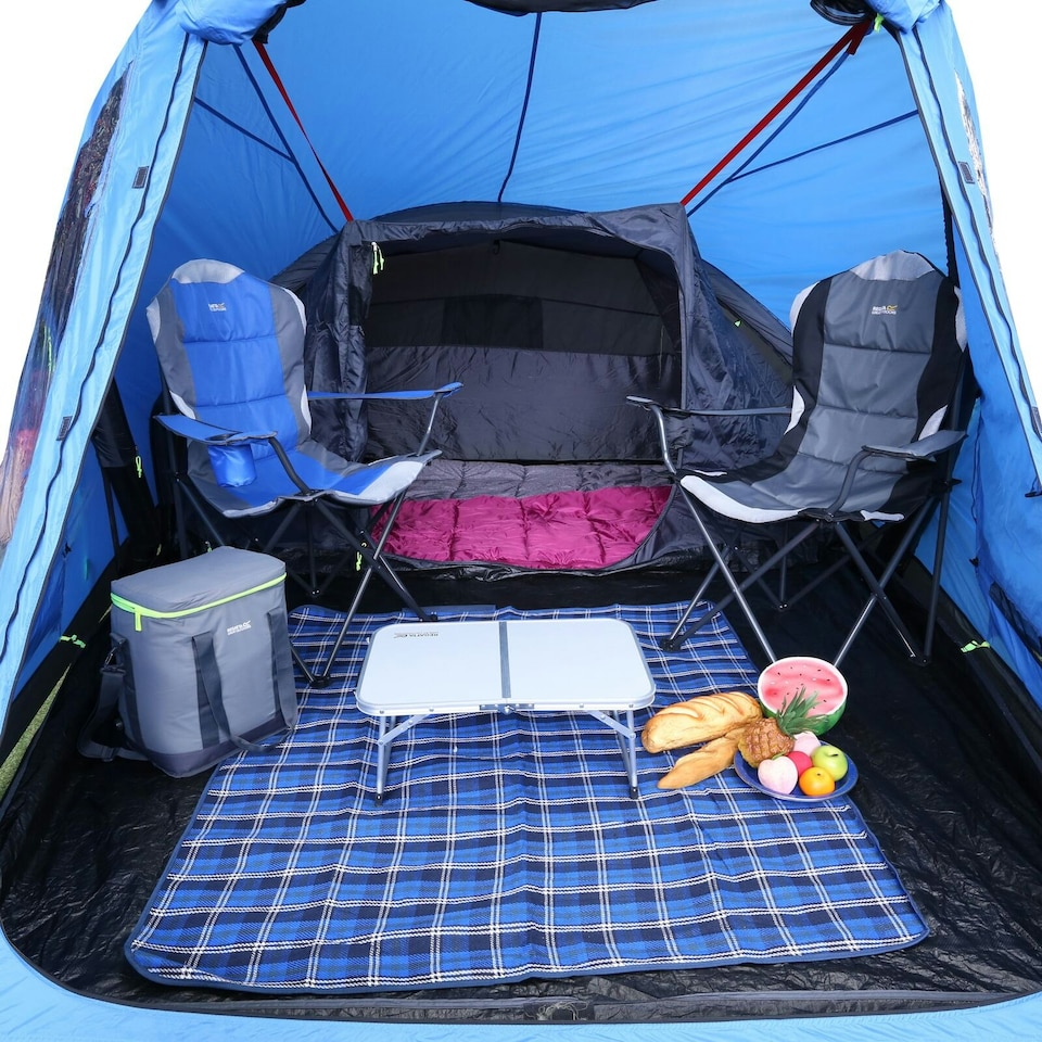 image 1 of Kolima 2 Man Inflatable Tent Blue