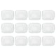 image 1 of LAV Cozy Glass Espresso Saucers - 12.5cm - Pack of 12 Clear