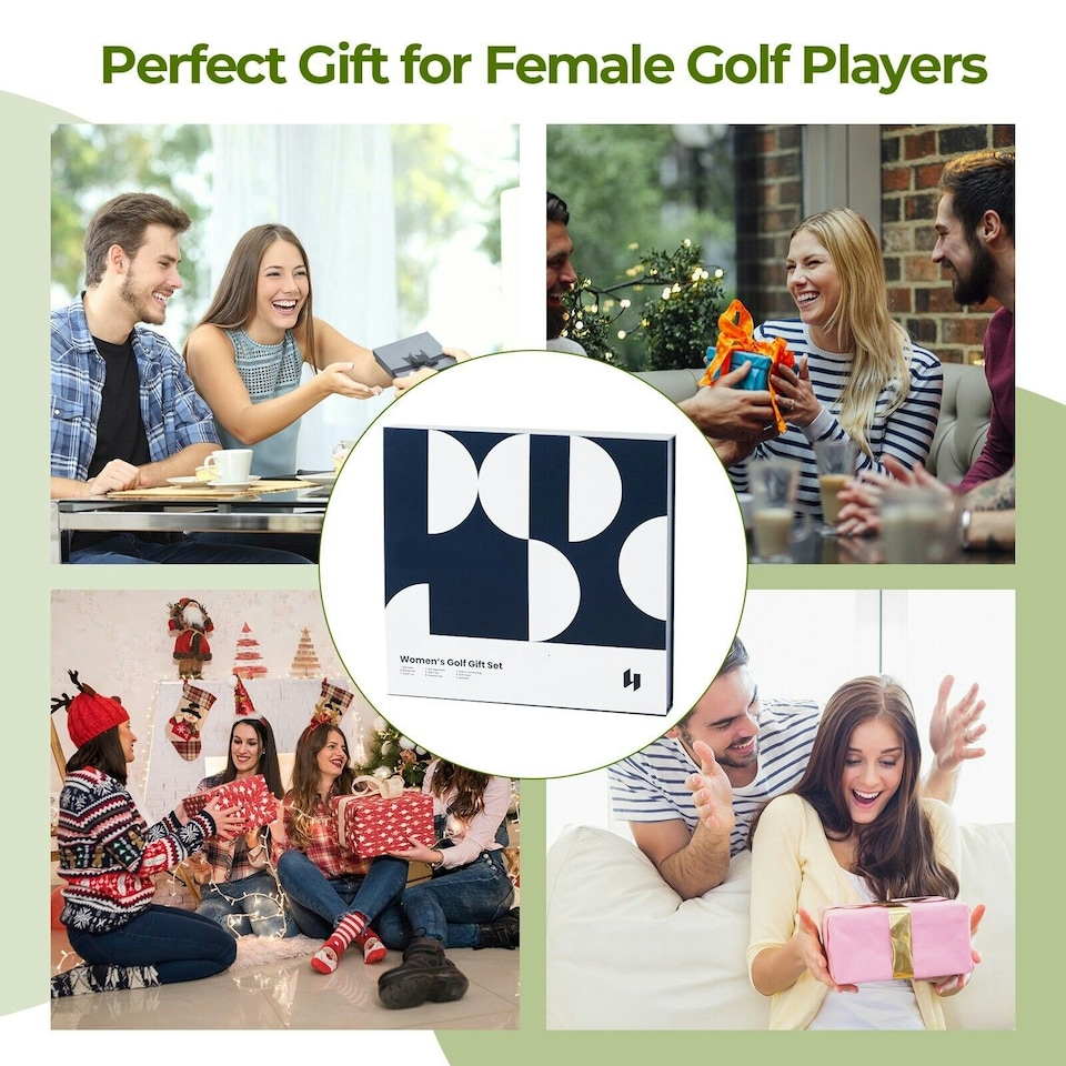 image 1 of COSTWAY Golf Gift Set for Women Complete Golf Accessories Set