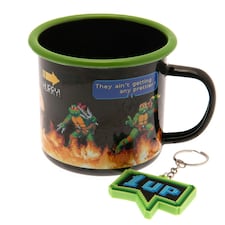 Teenage Mutant Ninja Turtles Mug Set - Black/Orange/Green - One Size