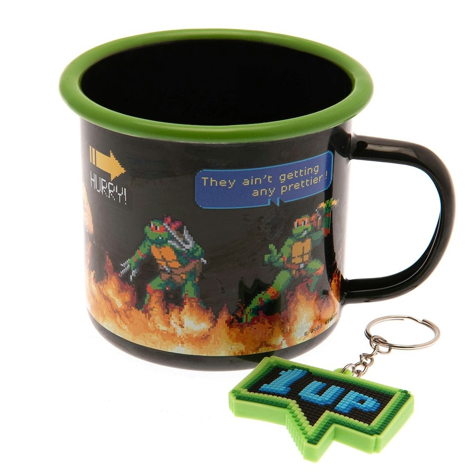 image 1 of Teenage Mutant Ninja Turtles Mug Set - Black/Orange/Green - One Size