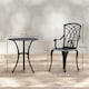 image 7 of Outsunny 3 PCs Coffee Table Chairs Outdoor Garden Furniture Set w/ Umbrella Hole