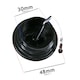 image 2 of SPARES2GO Fuel Filler Cap for Stihl FS40 FS50 FS56 FS70 FS89 FS90 FS91 FR130 FR410 HL90 HL100 Brushcutter Trimmer