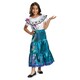 image 1 of Encanto Girls Mirabel Costume Dress - Turquoise/White - 3-4 Years