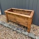 image 2 of Prestbury Raised Rectangular Extra Large Trough - Timber - L47.5 x W109 x H42 cm Brown