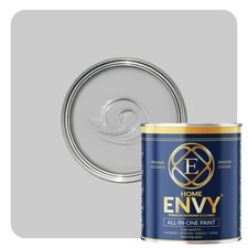 ENVY All-in-One Paint - High Coverage Multi Surface Paint for Walls, Wood & Furniture - Grey Velvet - 5L - Matt
