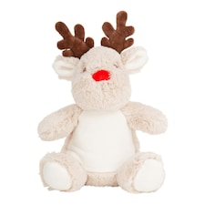 Mumbles Printme Reindeer Plush Toy - Brown - One Size