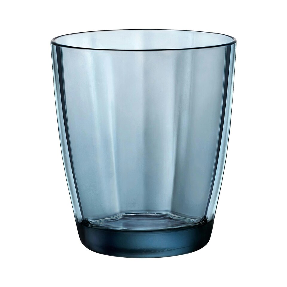 image 1 of Bormioli Rocco Pulsar Double Old Fashioned Glasses - 390ml - Blue - Pack of 6 Blue