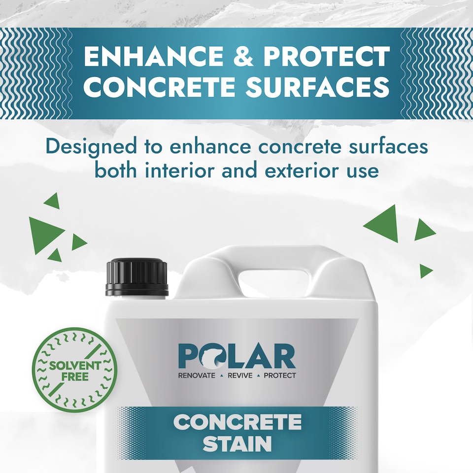 image 1 of Polar Concrete Stain Durable Slip Resistant Solvent Free | Grey | Anthracite | 5 litre
