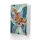image 2 of Butterfly On Palm Leaf Tropical Exotic Woman Her Birthday Card