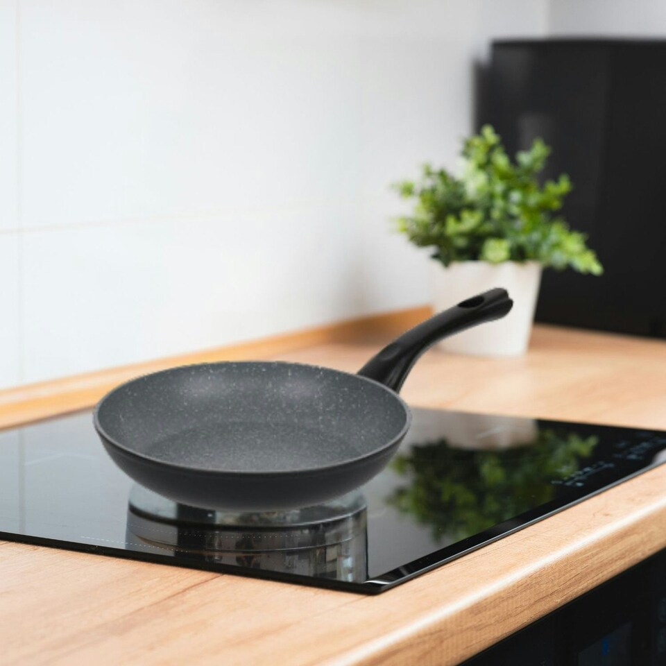 image 1 of 24cm Frying Pan Forged Aluminium
