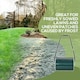 image 4 of Outsunny 30 L Lawn Roller Large Heavy Duty Metal Sand or Water Filled