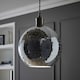 image 2 of ValueLights Dolly Disco Mirror Ball Ceiling Pendant Lamp Shade | Silver
