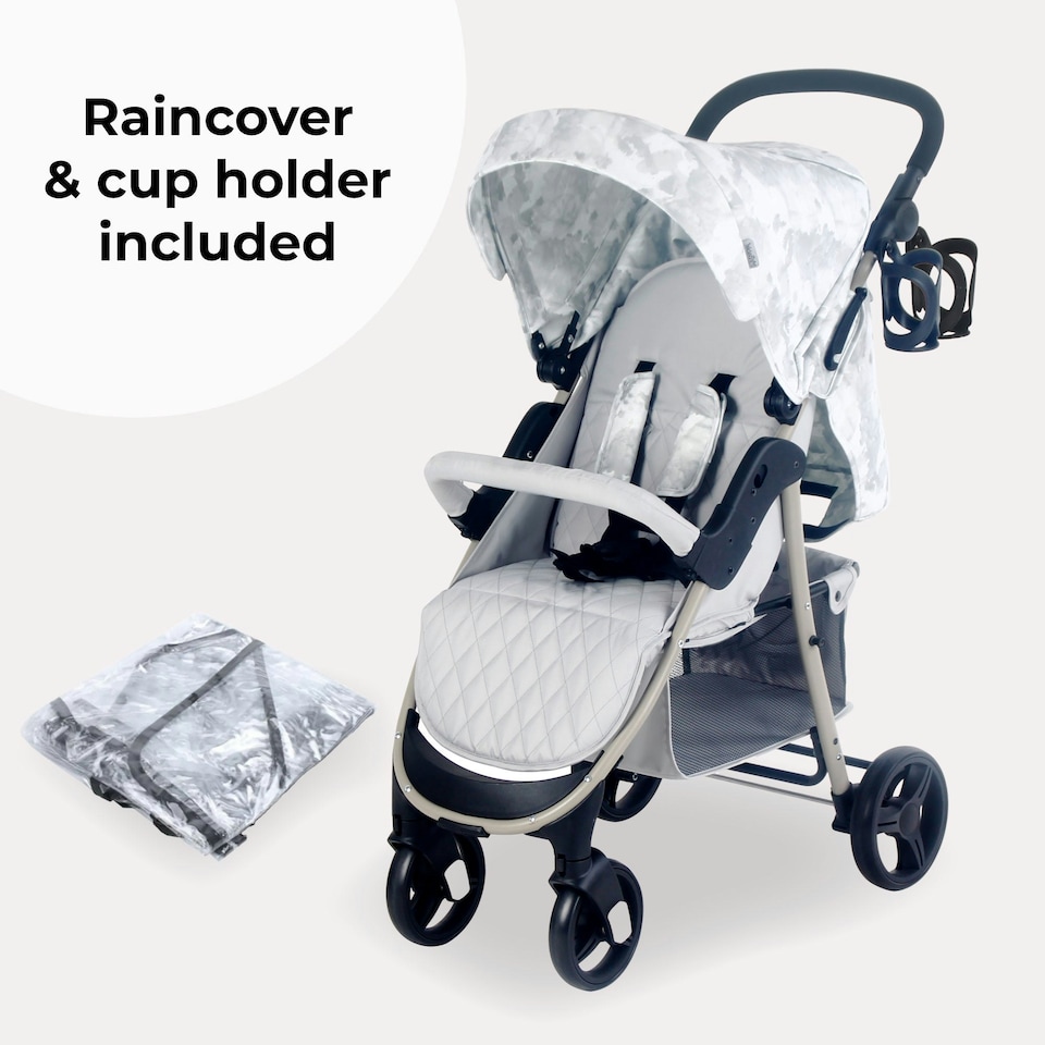 image 1 of MB30 Plus Pushchair - Grey Tie Dye