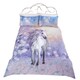 image 1 of Magical Unicorn Polycotton Duvet Cover Set with Pillowcase Multi | Double