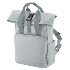 Bagbase Mini Recycled Twin Handle Backpack - Light Grey - One Size