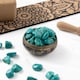 image 3 of Myga Tumbled Stone 50 Piece Display - Green Turquenite