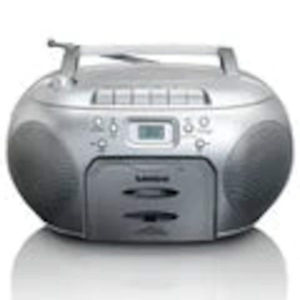 image 1 of LENCO SCD-420SI - Portable FM Radio CD- Cassette player