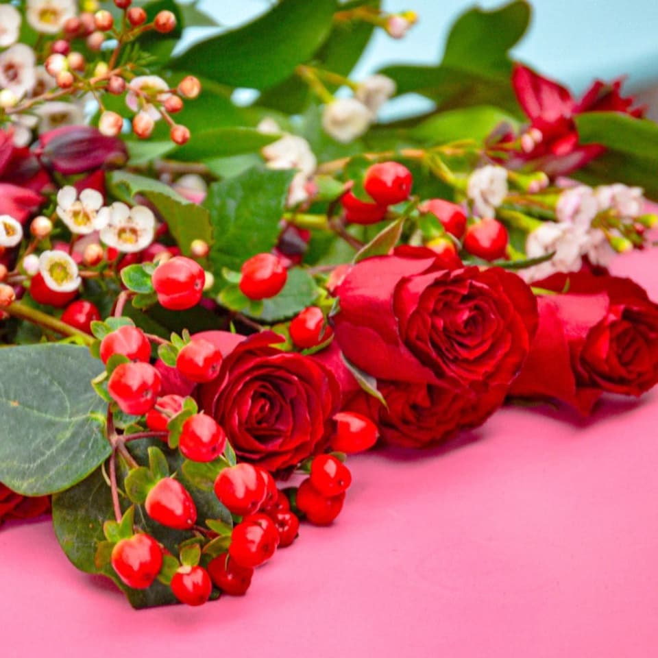 image 1 of Festive Flair Bouquet