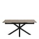 image 2 of Heaven Extendable Dining Table with Ceramic Rusty Brown Top 168cm