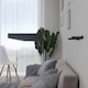 image 4 of Floating Wooden Wall Shelves - 60x23.5cm | Black | Black & Set of 3 | 3