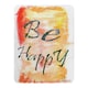 image 1 of Be Happy (Blanket)