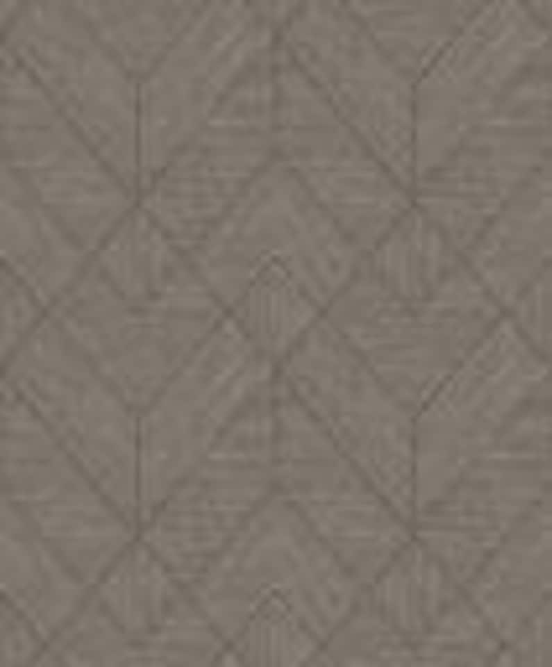 image 1 of Arthouse Wood Grain Geo Charcoal / Gold Wallpaper