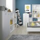 image 3 of 4 You Medium Wide Bookcase In Pearl White