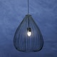 image 3 of Interiors by Premier Sleek Teardrop Black Finish Pendant Light, Effortlessly Maintained Down Light Wall, Sturdy Ceiling Light