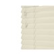 image 1 of 90cm Off White Gloss Wooden Venetian Blinds With Strings (130cm drop) | White | White