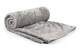 image 1 of Nordic Collection Super Cosy Fleece Blanket in Silver (50" x 60") | Grey | Grey