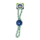 image 2 of Zeus Fitness Dog Toys Ball Double tug with TPR ball 41cm