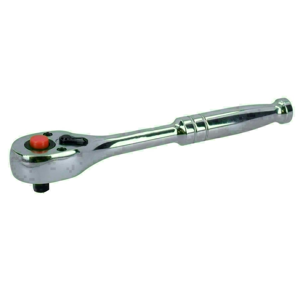 image 1 of 1/4in. Drive Ratchet With Straight Handle 90 Teeth Quick Release Reversible