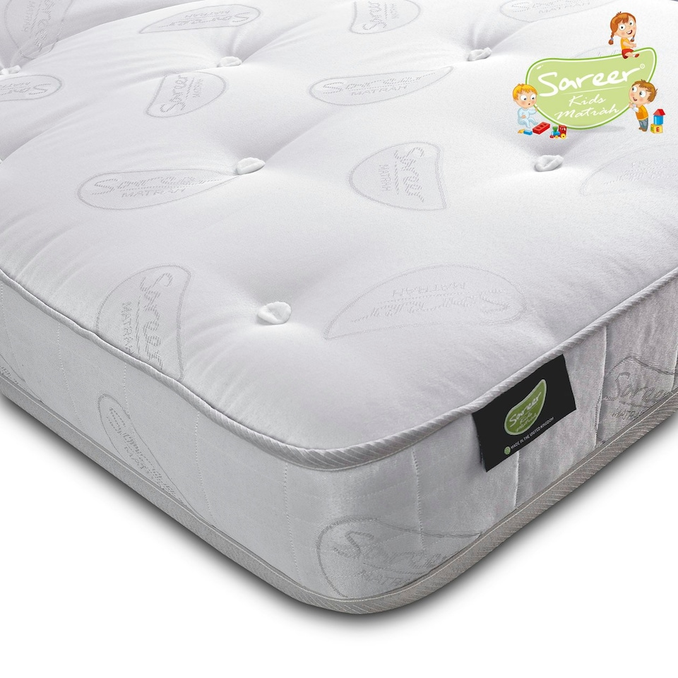 image 1 of Sareer Kids Aspire Pocket Sprung Mattress 2FT6 White | Small Single