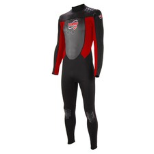 Mens Turbo 2.5mm Wetsuit Black/Red
