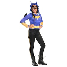 DC Comics Girls Batgirl Costume - Blue/Black - 8-10 Years 8