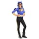 image 1 of DC Comics Girls Batgirl Costume - Blue/Black - 8-10 Years 8