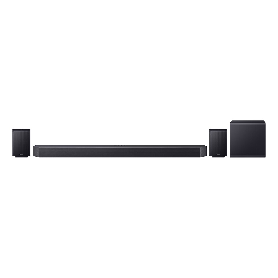 image 1 of Samsung HW-Q990F/XU, 11.1.4 channels, 756 W, DTS 5.1, DTS Express, DTS-HD Master Audio, DTS:X, Dolby Atmos, Dolby Digital Plus, Dolby TrueHD, 756 W, A | Black | Black
