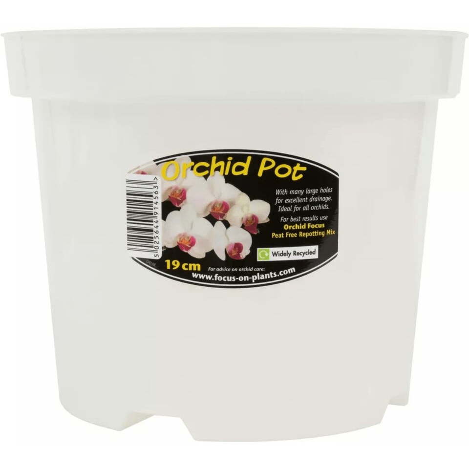 image 1 of Growth Technology Clear Orchid Pots 19cm N/A