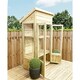 image 1 of 7 X 2 Pressure Treated Tongue And Groove Pent Mini Greenhouse (7' x 2' / 7ft x 2ft) (7x2)