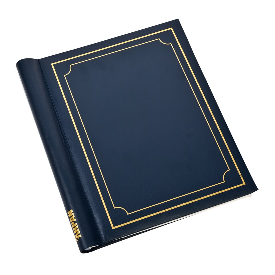 image 1 of ARPAN Self-Adhesive Photo Album – 20 Sheets / 40 Sides Spiral Bound Memory Book – Sticky Page Scrapbook Album for Various Sized Photos, Keepsakes & Special Memories