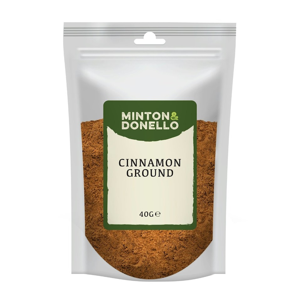 image 1 of Minton & Donello Ground Cinnamon 10 x 40g