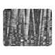 image 1 of Black and white bamboo (Blanket)